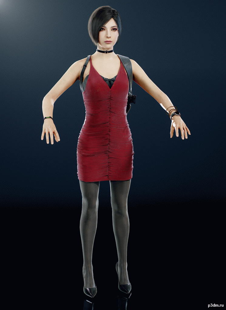 Resident Evil 2 Remake - Ada Wong 3D Print Model by qaz