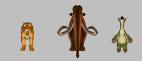 Ice Age AR Collision Course - Main Characters