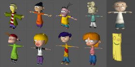 Ed, Edd n Eddy Characters