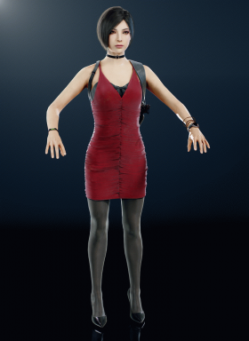 Ada Wong from Resident Evil: Damnation Costume, Carbon Costume