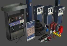 Road Accessories Pack 1