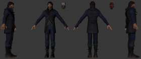 Corvo Attano and mask