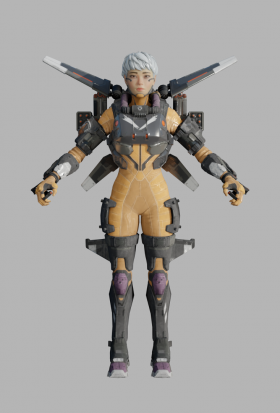 Apex Legends Valkyrie w/Anims