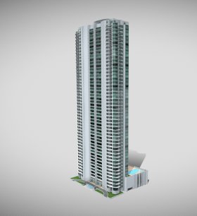 Miami style condominium