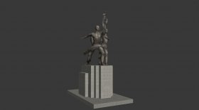 Worker and Kolkhoz Woman statue