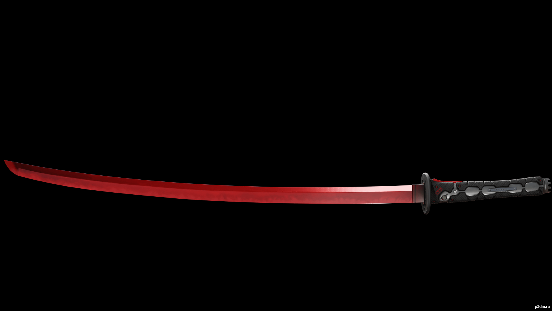 3D model Muramasa sword VR / AR / low-poly