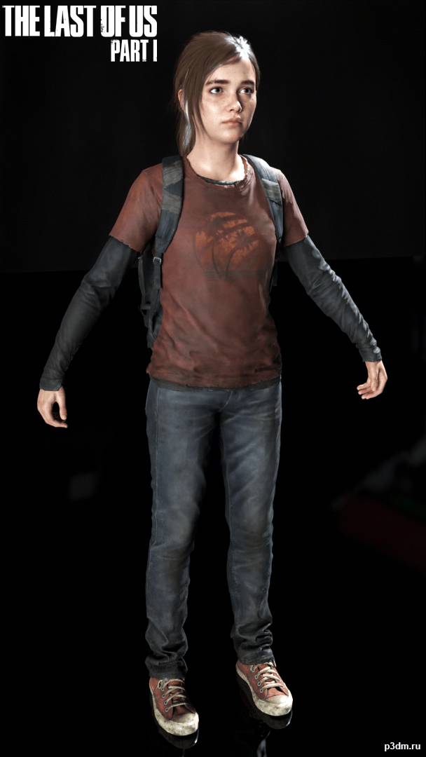Ellie - The Last Of Us Part II - Buy Royalty Free 3D model by Lis