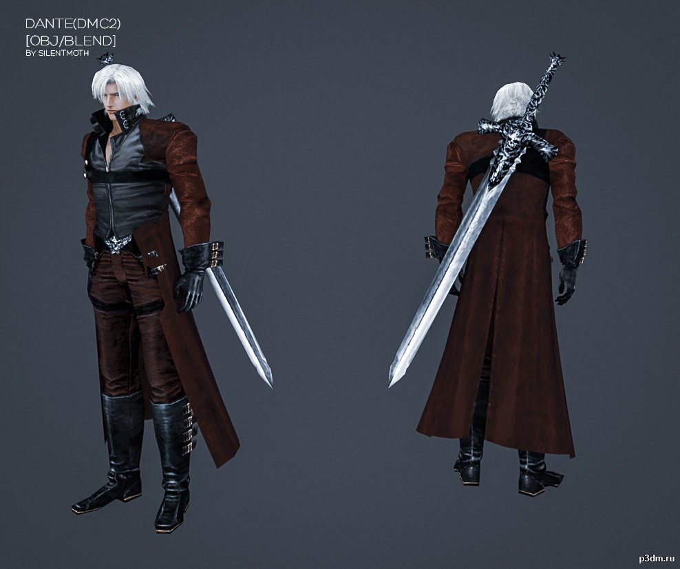 Mod The Sims - Dante from DMC 2!