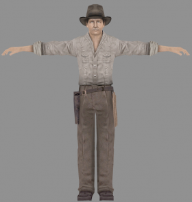 Indiana Jones shirt (pack)
