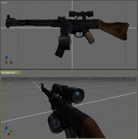 WOLFENSTEIN 2009 MP43 First Person Viewmodel