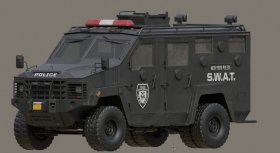 Military armored truck
