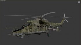 MI-24 helicopter