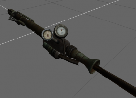 WOLFENSTEIN 2009 Flamethrower First Person Viewmodel