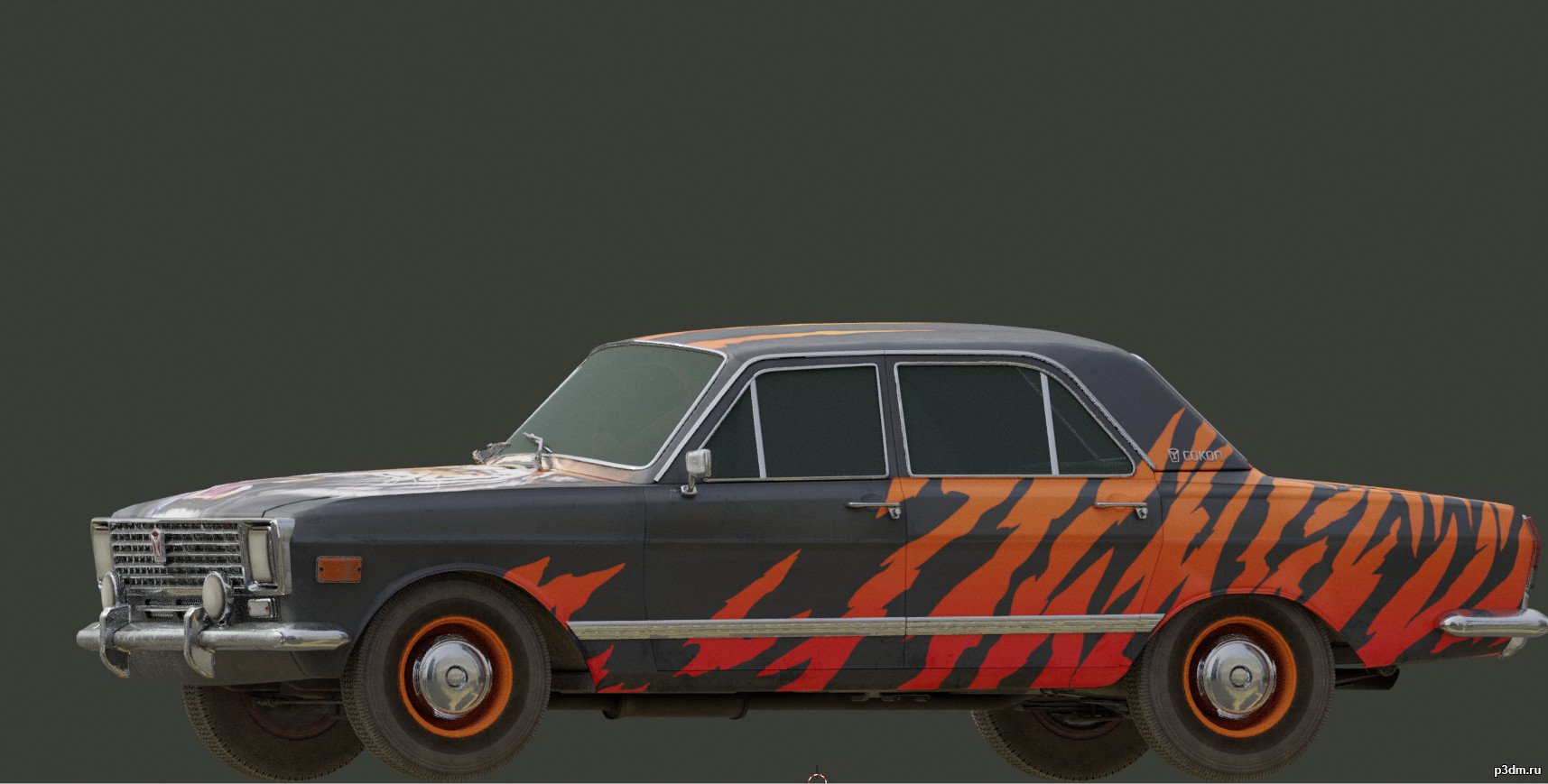 GAZ 24 Volga » Pack 3D models