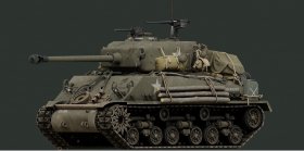 WWII American Tank
