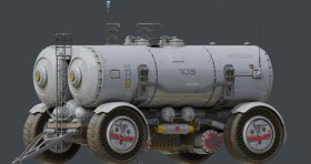 Sci-fi Rover Trailer