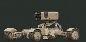 Sci-fi 4X4 Missiles