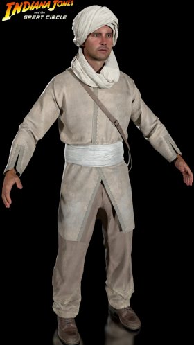 Indiana Jones Giza Worker