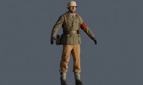 Afrika Korps Soldier