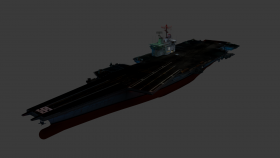 USS Luxington supercarrier/aircraft carrier