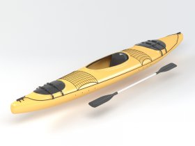 Yellow Kayak