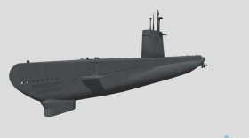 submarine ARA Santa Fe S-21 -balao class