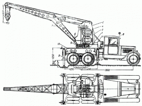 Truck crane ATK-1 -  -1  