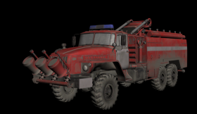 AA-7.2-60 (Ural4320) airfield fire engine