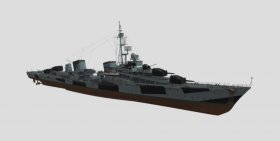 kriegsmarine Destroyer Z-57