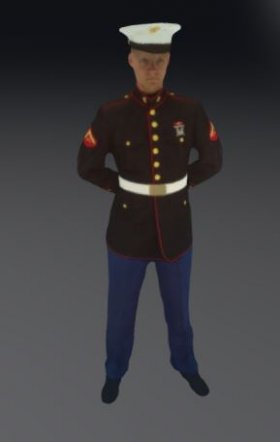 U.S. Marine Corps Blue Dress Uniform