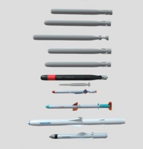 Torpedos and missile