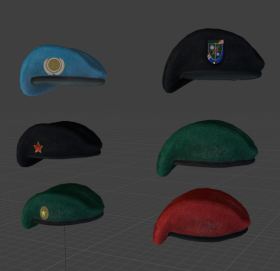 Berets pack from DayZ.