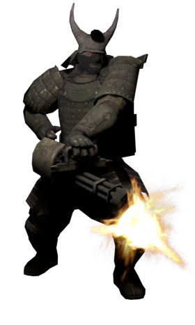 Samurai - Minigun