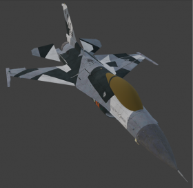 F-16C B.30 Arctic Splinter aggressor (USAF)