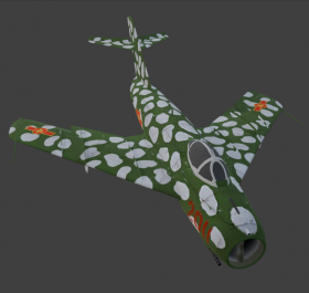 MiG-17F Camo 1 (North Vietnam 1972)