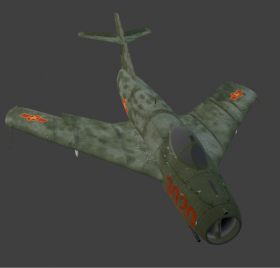 MiG-17F Camo 2 (North Vietnam 1972)