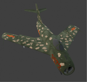 MiG-17F Camo 3 (North Vietnam 1972)