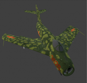 MiG-17F Camo 4 (North Vietnam 1972)