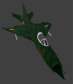 MiG-21PFM Camo 1 (North Vietnam 1972)