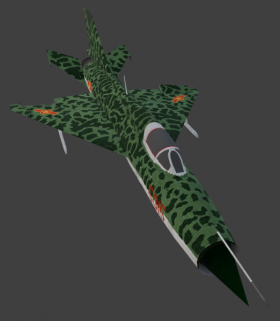 MiG-21PFM Camo 2 (North Vietnam 1972)