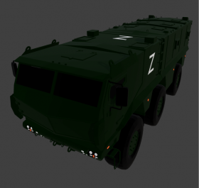 Russian Kamaz Typhoon