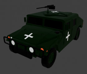Ukrainian Humvee