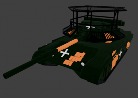 Ukrainian T-64BV (Cope Cage)