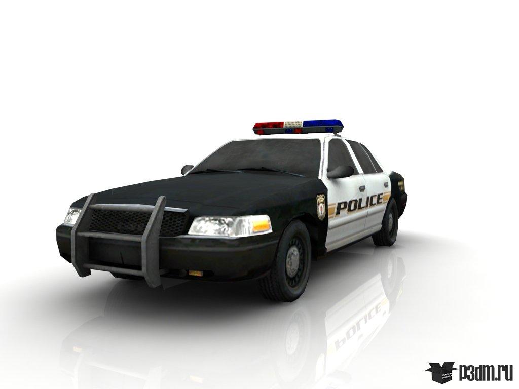 Police 3d model