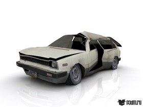 Car 82hatchback wrecked