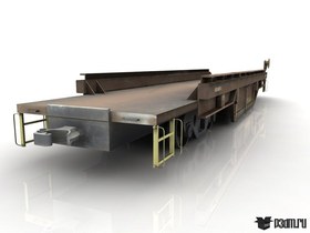 Train flatcar small