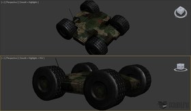 RC drone car