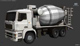 Truck (concrete mixer)