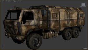 Asian truck
