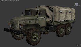 Ural-375 General utility Truck